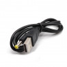 USB - DC 4.0x1.7mm power- och ström-kabel laddkabel 80cm