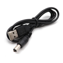 USB - DC 5.5x2.5mm power-...