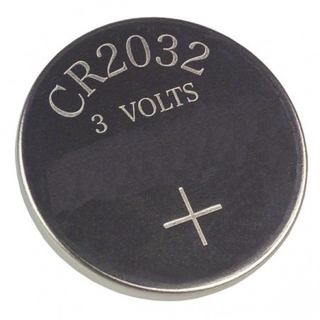 Batteri CR2032, 2032, 12-pack, knappcell, litium