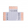1st Flat LED-skarv-T 5-PIN 10mm RGBW för anslutning i klämskarv