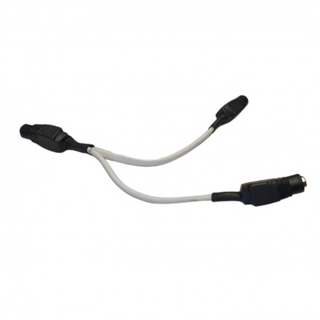 DC 5.5mm power split-kabel 1 hona - 2 hanar