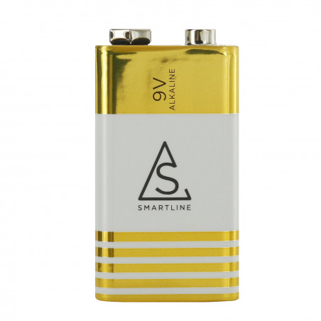 8-pack Alkaline 6LR61 9V Smartline