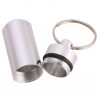 2st Silver Piller- Medicin-burk/behållare på nyckelring