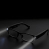 Glasögonbågar med 60 timmars läsbelysning/laddning