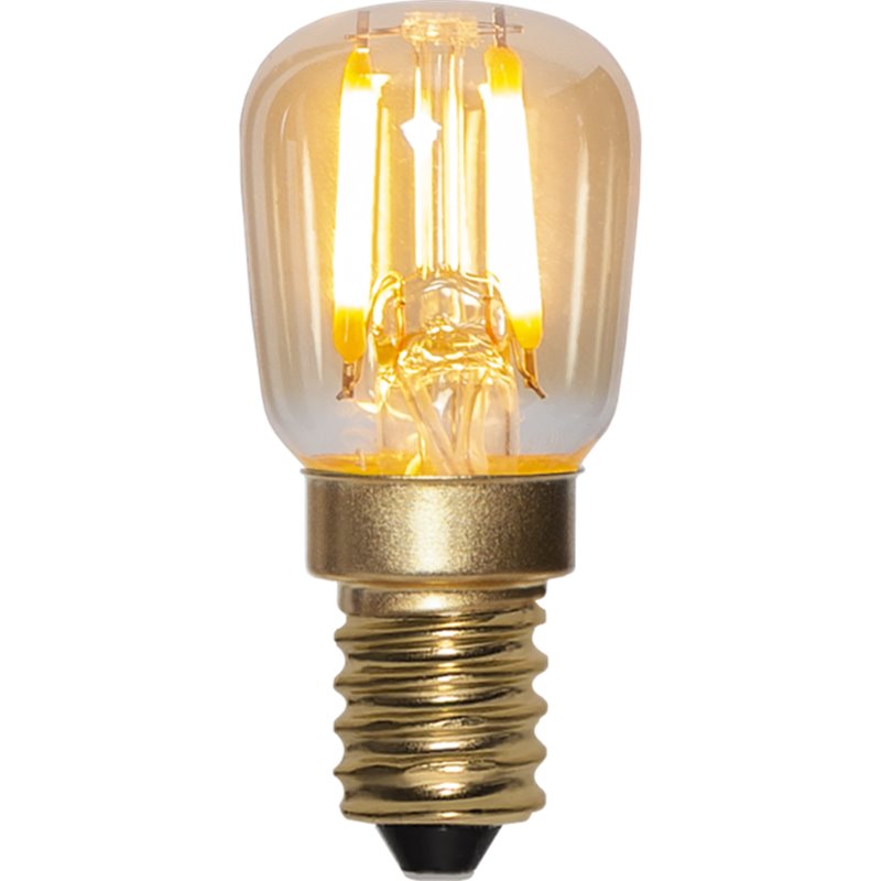 LED-LAMPA E14 ST26 DECOLED AMBER