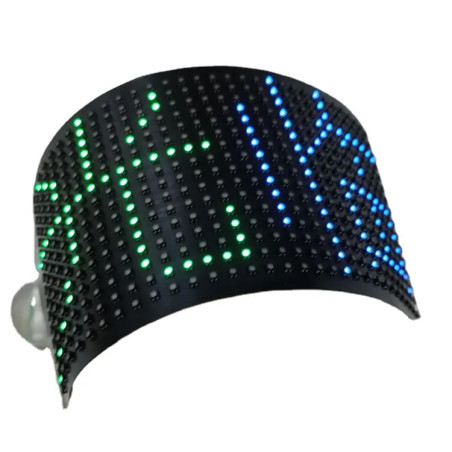 Bluetooth-LED-Display-Keps med APP - DIY - TEXT - GRAFIK