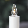 Jul- Advents- Ljusstaks-Lampor. LED E10 3V 0.06W KLAR
