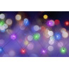 NORDIC HOME LED ljusnät, flerfärgad, inomhus/utomhusbruk, 120 x 150 cm