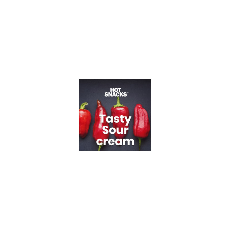 100 Liter färdigfriterade Tasty Sourcream