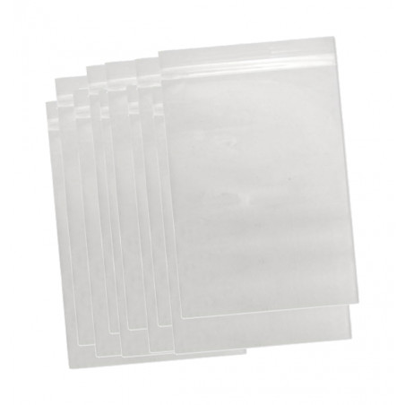 copy of 100 blixtlåspåsar 38x64mm utan skrivfält till mat, pärlor mm