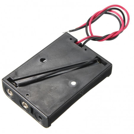 Batterikassett Batterihållare Batterilåda för 3*AAA