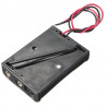 Batterikassett Batterihållare Batterilåda för 3*AAA