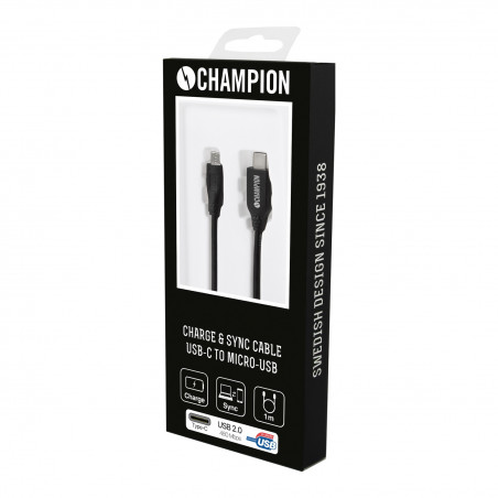 Champion USB 2.0 C till A, 2m