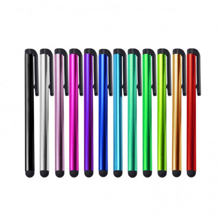 10 st Stylus- Touchpennor för mobil, surfplattor i olika färger