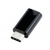 Adapterkontakt micro-USB (hona) till USB-C (hane)