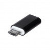 Adapterkontakt USB-C (hona) till micro-USB (hane)