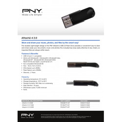 16GB USB-minne, PNY USB 2.0...
