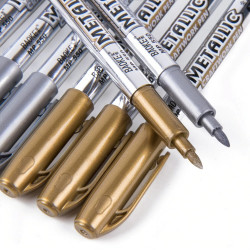 12-pack Metallic-pennor,...