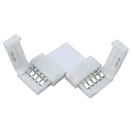 1st LED-skarv L, 2-vägs för 5-polig flat LED-slinga 12mm RGBW